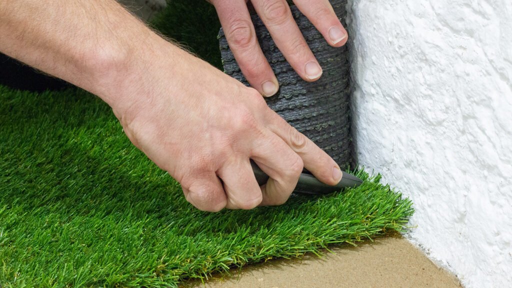How to Cut Grass Carpet For Proper Installation