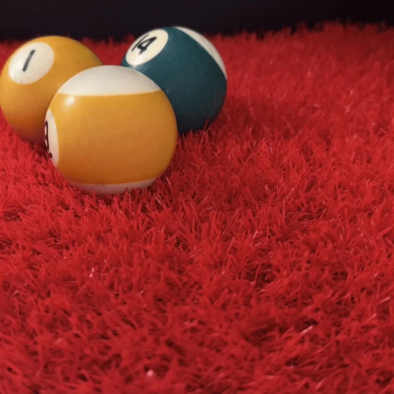 Bright Red Artificial Grass for Dubai Landscaping Projects